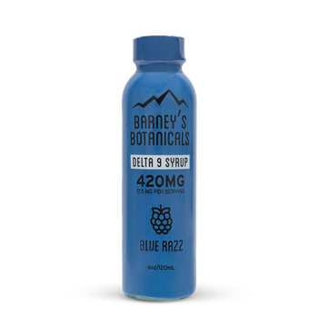 Blue Razz Syrup 420mg - Delta 9