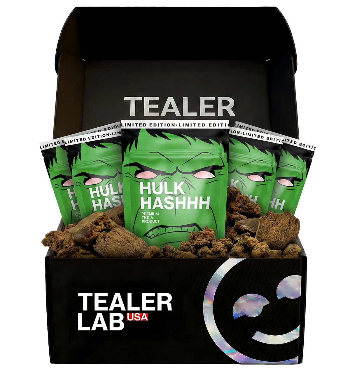 Hulk hash - Bulk - THCA Hash