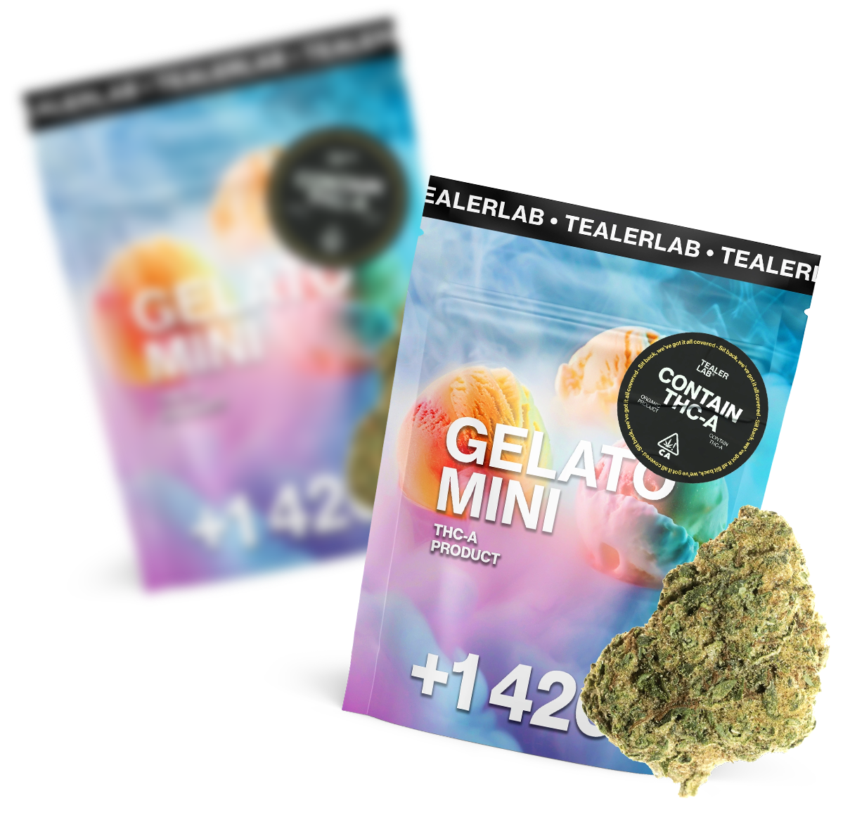 Gelato Mini THCa flower 1g buy = 1g free