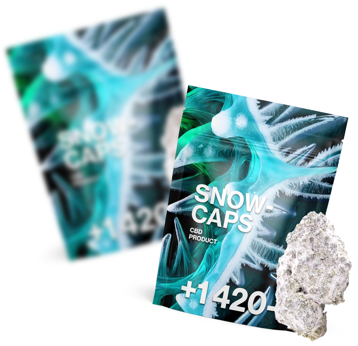 Snow Caps CBD 1g buy = 1g free