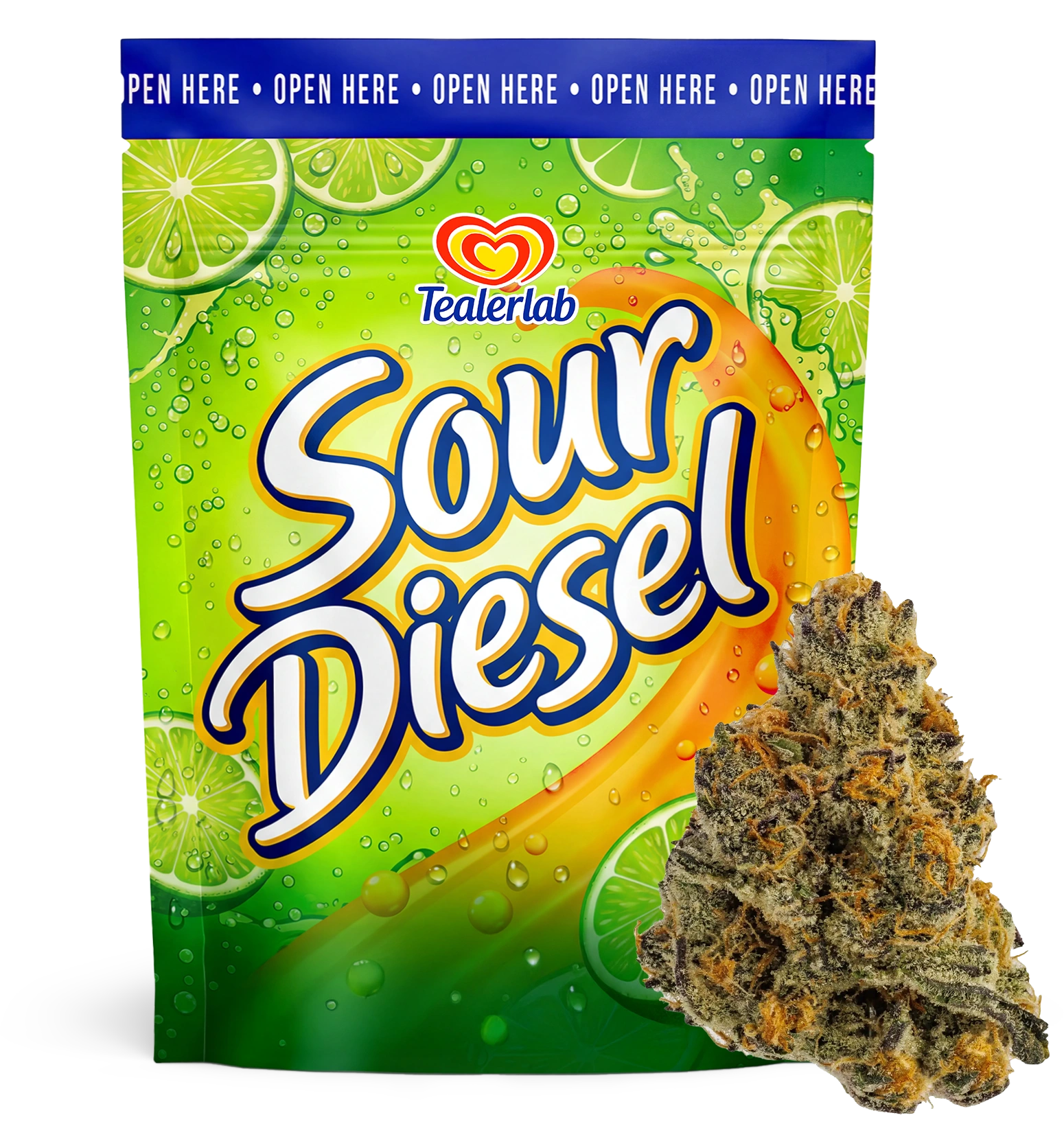 Sour diesel - THCA Flower