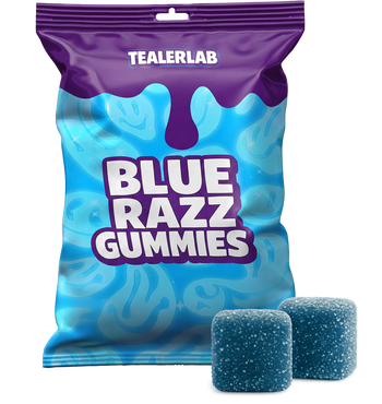 Gummies Bluerazz 12mg - Delta 9 Gummies