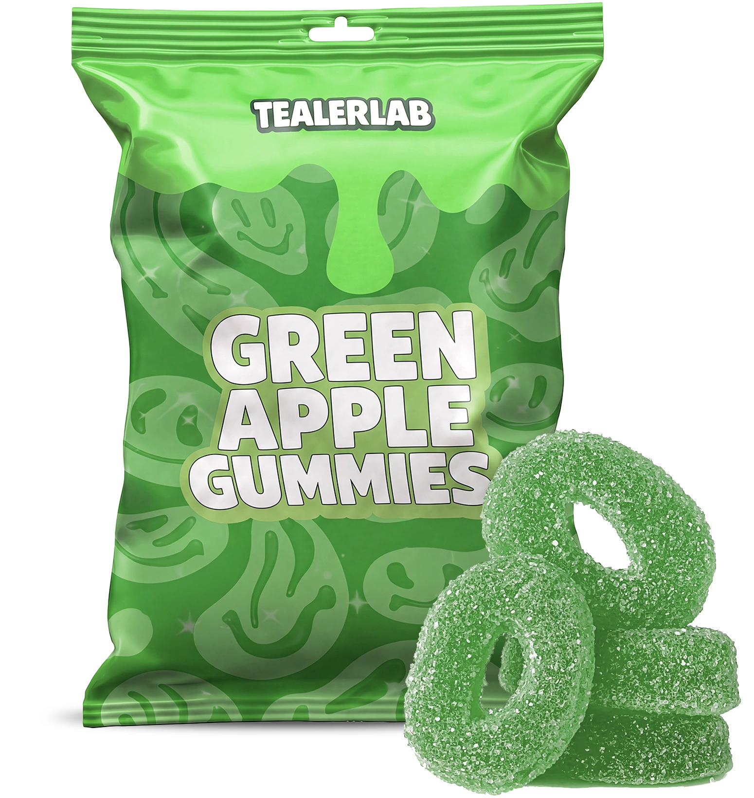 Gummies Green Apple 30mg - Delta 9 Gummies