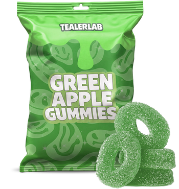Gummies Green Apple 30mg - Delta 9 Gummies