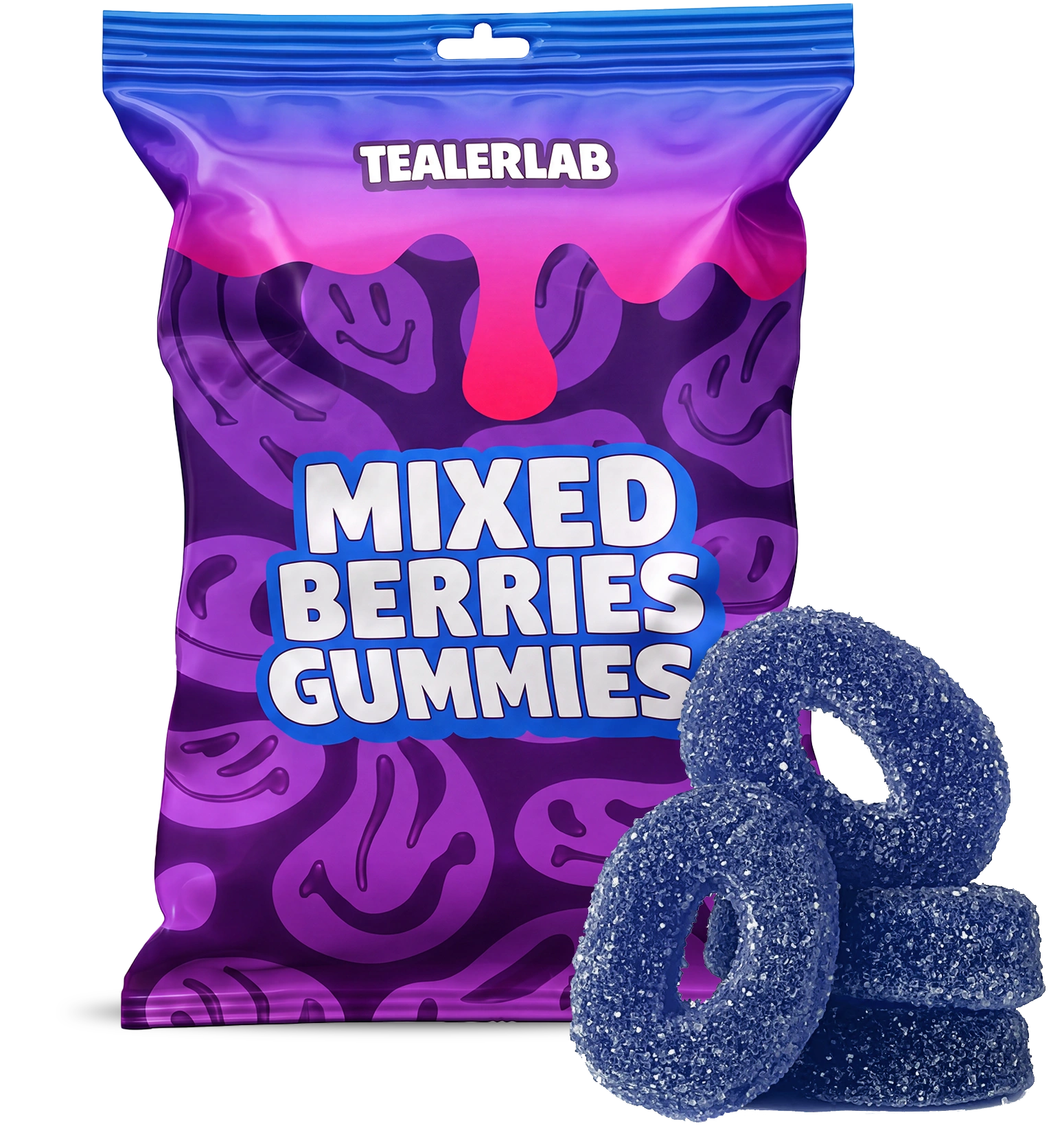 Gummies Mixed berries 30mg - Delta 9 Gummies