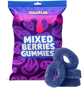 Gummies Mixed berries 30mg - Delta 9 Gummies