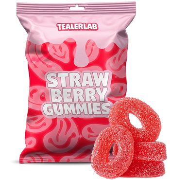 Gummies Strawberry 30mg - Delta 9 Gummies
