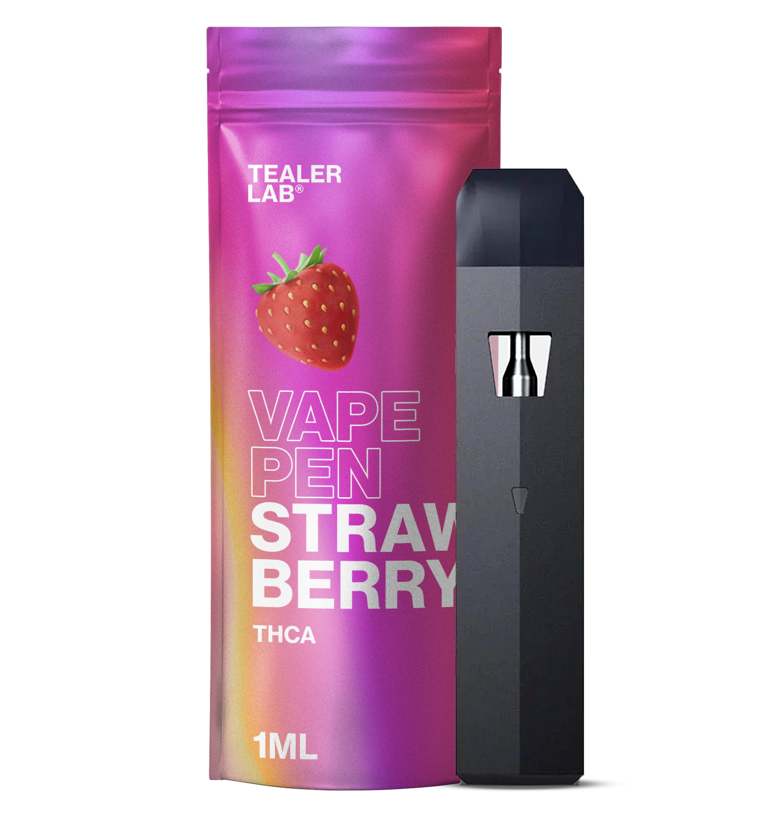 Vape Pen - Strawberry THC-A Tealerlab USA Vape Pen - Strawberry THC-A Tealerlab USA